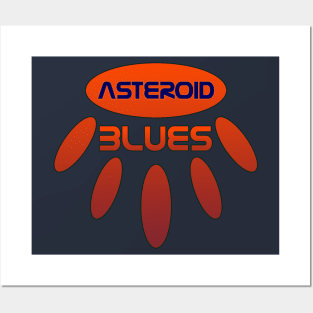 Asteroid Blues Logo Posters and Art